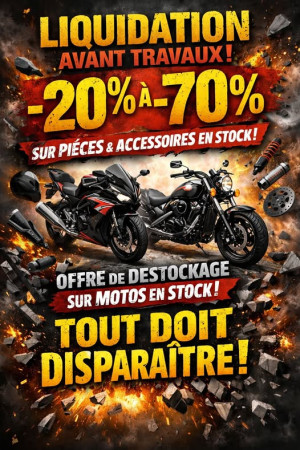 Liquidation avant déménagement chez Nord Performance